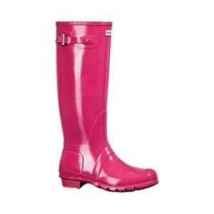 Hunter Rain Boots-Fusia Pink
